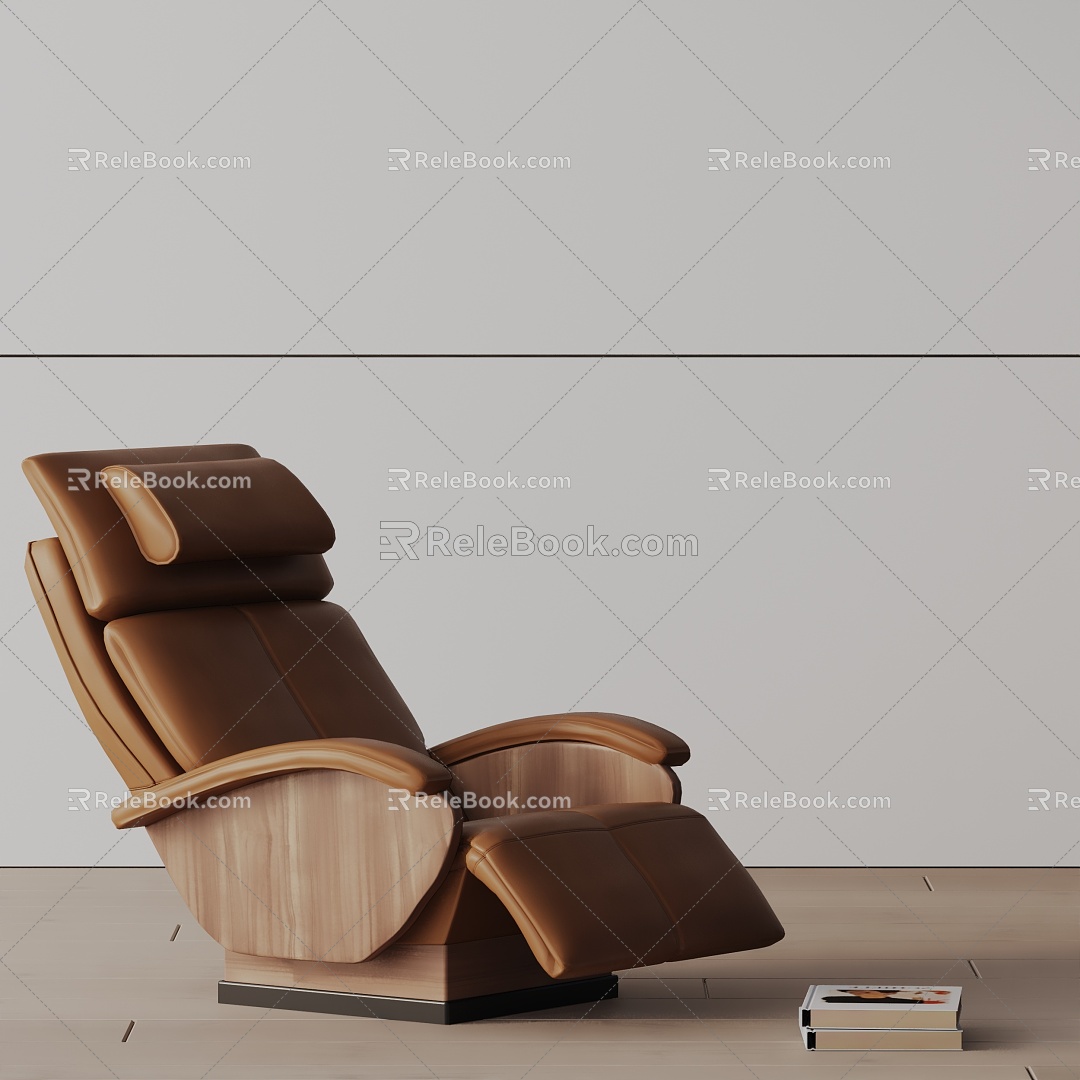 Modern massage chair 3d model