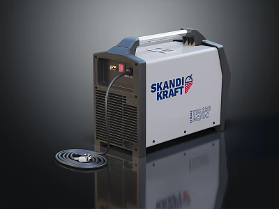 SKANDI KRAFT Professional Welding Machine With Portable Design And Cable Reel 3d model