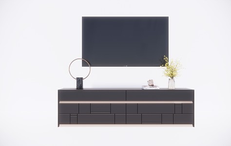 Modern TV Cabinet 3d model