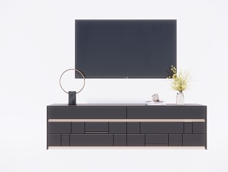 Modern TV Cabinet 3d model