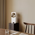 Modern Living And Dining Room Interior With Dining Table Chairs Sofa And Large Windows