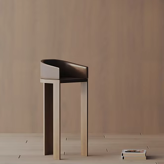 Modern Bar Chair 3d model