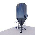 melting furnace 3d model