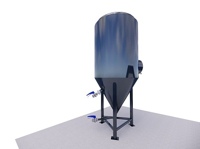 melting furnace 3d model