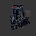 Engine Racing Engine Racing Engine Car Engine 3d model