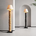 Quiet Wind Floor Lamp 3d model