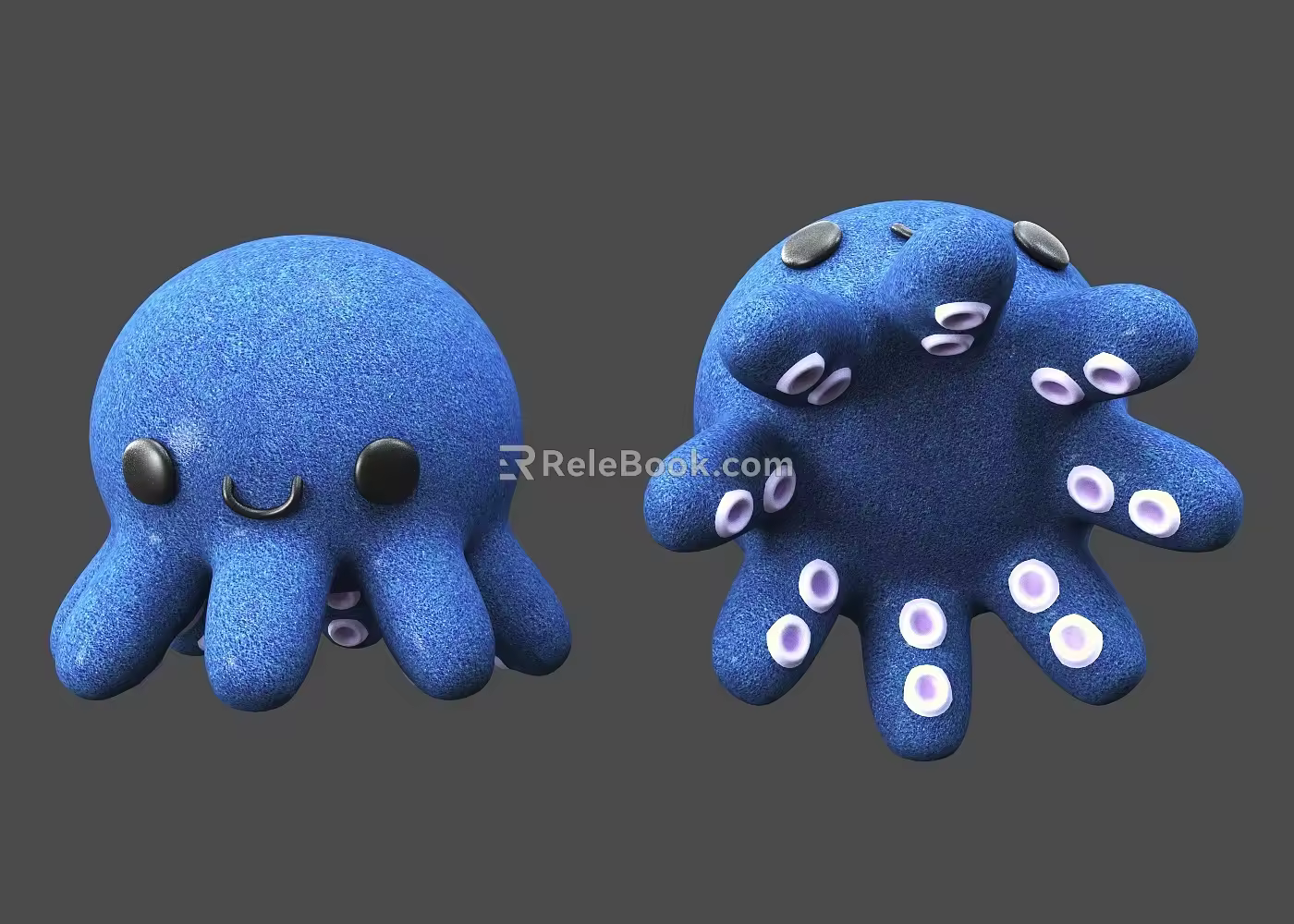 Octopus Muppet Octopus Doll Octopus Muppet Octopus Muppet Pillow Muppet Octopus Muppet Octopus Muppet Plush Toy 3d model