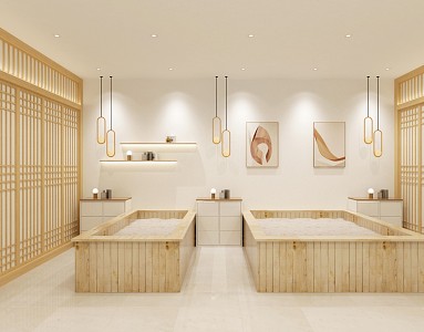 Japanese Beauty Salon 3d model