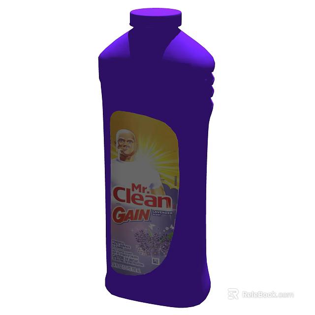 Mr Clean Gain Lavender Scented Bathroom Cleaning Accessories for Home Use 3d model 