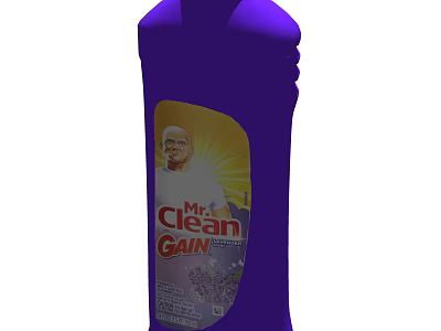 Mr Clean Gain Lavender Scented Bathroom Cleaning Accessories for Home Use 3d model