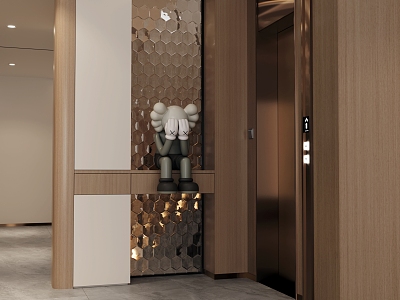 Elevator Entrance Cabinet model