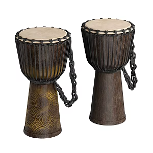 Silent Wind Drum National Drum 3d model