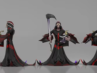 Game Role Toy Hand Ornaments Hero League 3d model