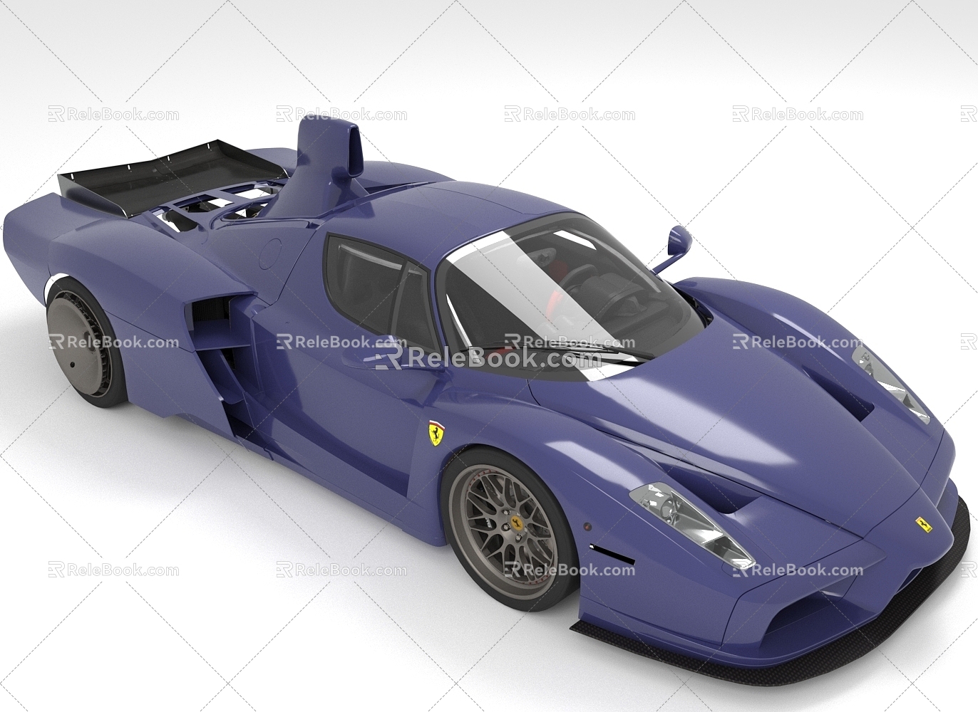 Racing sports car Car Supercar Ferrari 3d model