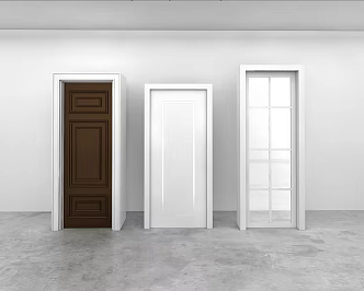 Door combination 3d model