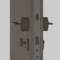 Modern Wall Sconce Featuring Round Shape And Long Bar On Wooden Background