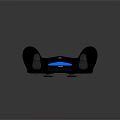 modern gamepad wireless gamepad game console accessories 3d model