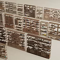 Traditional Chinese Antique Display Shelves With Various Designs And Decorative Styles
