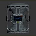 science fiction nuclear reactor science fiction item science fiction component high-tech component science fiction equipment science fiction scene 3d model