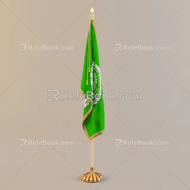 Flag 3d model