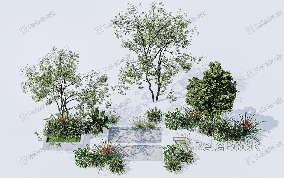 Landscape Plants Landscape Trees Landscape Shrubs Landscape Trees model