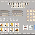 Modern Neon Wall Lights Illuminating Coffee Shop Menu Board And Signage