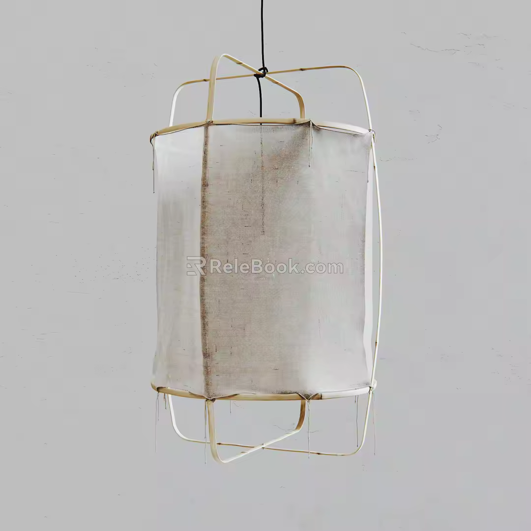 Modern chandelier 3d model