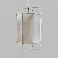 Modern chandelier 3d model
