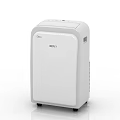 Midea White Washing Machine with Modern Design and Efficient Performance for Home Use 3d model