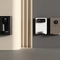 Modern Smart Home Appliances With Wall Mounted Digital Control Panels In Various Styles
