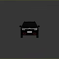 Black Modern SUV With Red Accents Roof Rails And Alloy Wheels Design