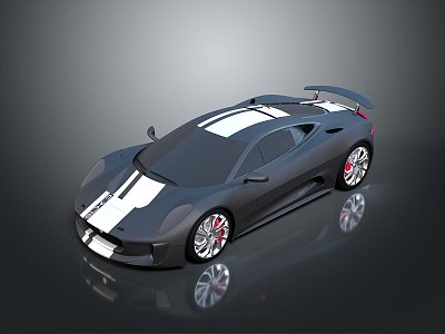 sports car Hyundai sports car sports car High-end sports car Game sports car Super Run Super sports car Super Racing 3d model