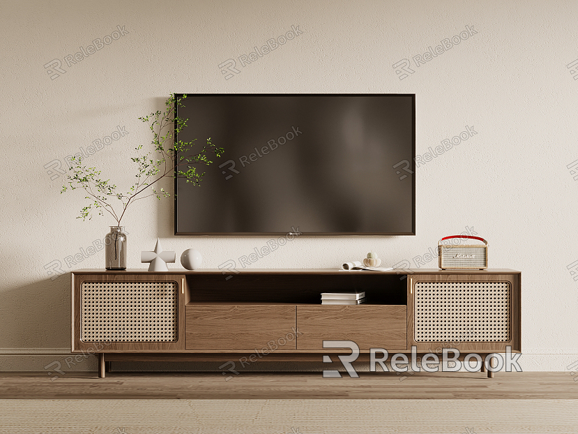 Silent TV Cabinet model