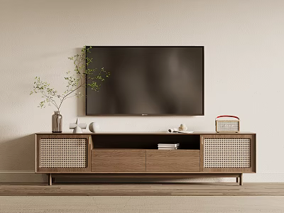 Silent TV Cabinet 3d model
