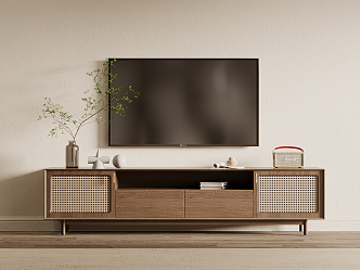 Silent TV Cabinet 3d model