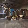INDUSTRIAL LOFT BAR 3d model