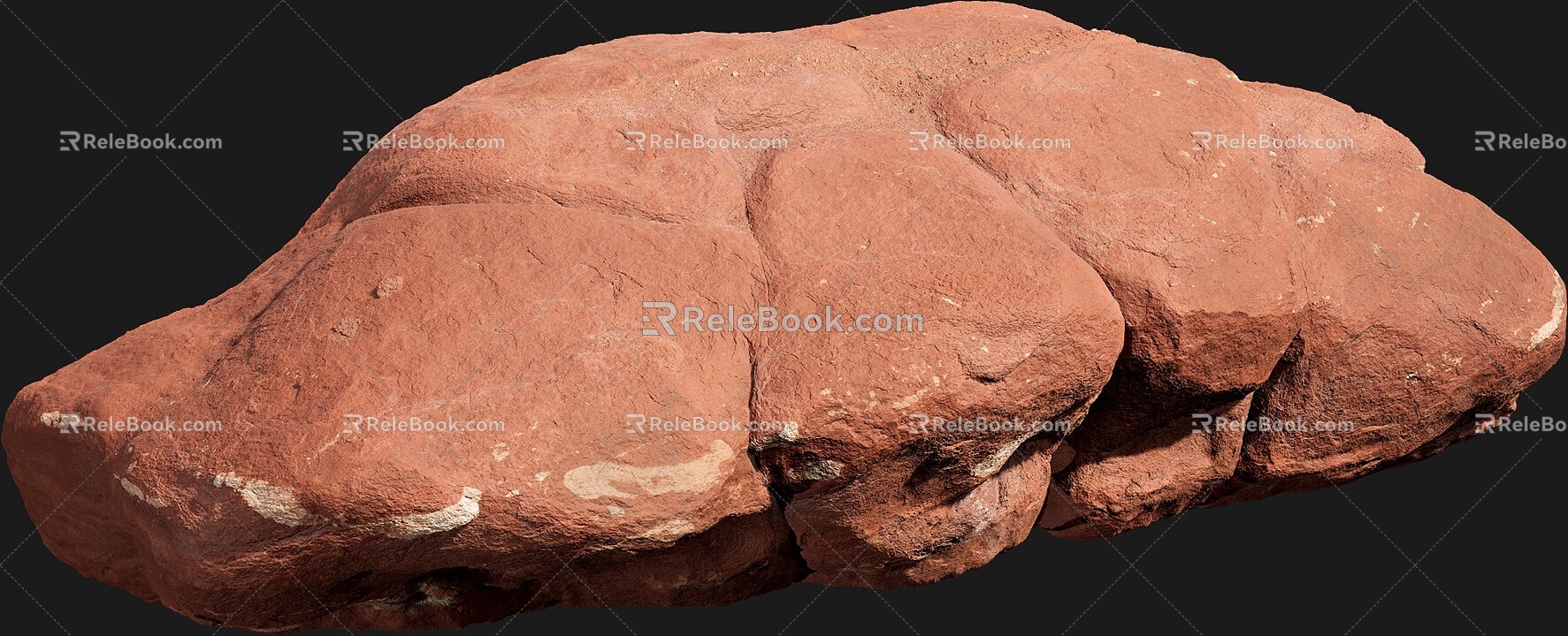 Stone Rock Reef Desert Stone Cliff Cliff Pebbles Gravel Shale Big Stone 3d model