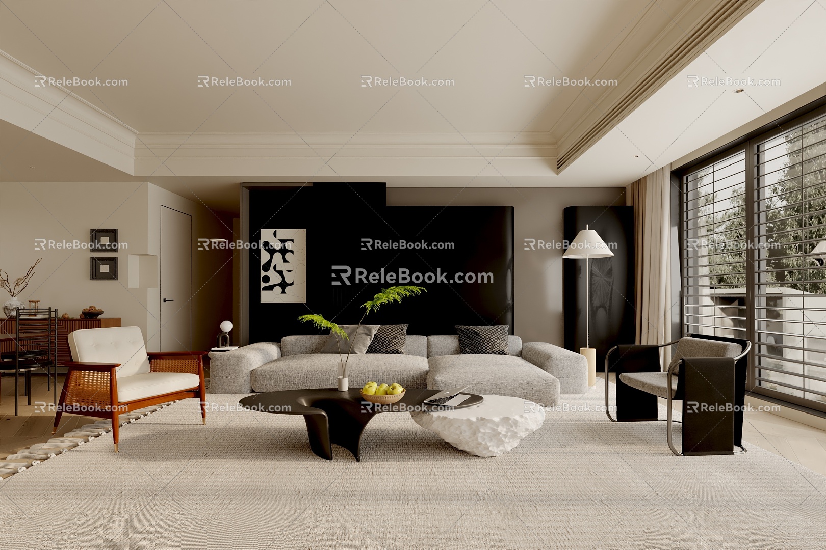 Living room 3d model