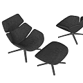 Single sofa 3d model