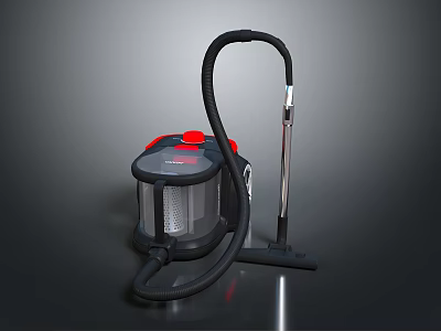 Efficient Household Vacuum Cleaner As Practical Daily Electrical Appliance With Modern Design 3d model