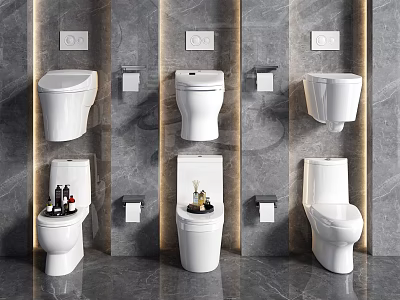 Modern Toilet 3d model