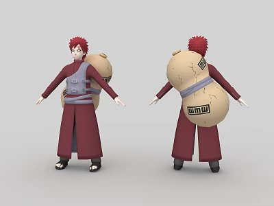 Modern Anime Characters 3d model Modern Anime Characters 3d model