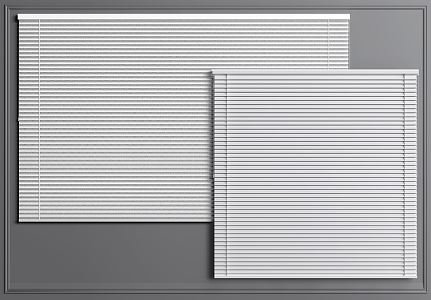 Modern venetian blinds curtain dream blinds 3d model