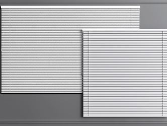 Modern venetian blinds curtain dream blinds 3d model