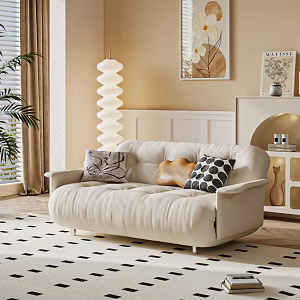 Modern double sofa 3d model