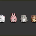 Modern Game Characters Anime Characters Anime Characters Game Characters 3d model