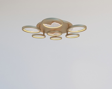 modern ceiling lamp 3d model