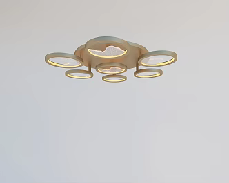 modern ceiling lamp 3d model