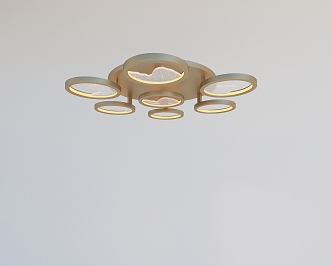 modern ceiling lamp 3d model