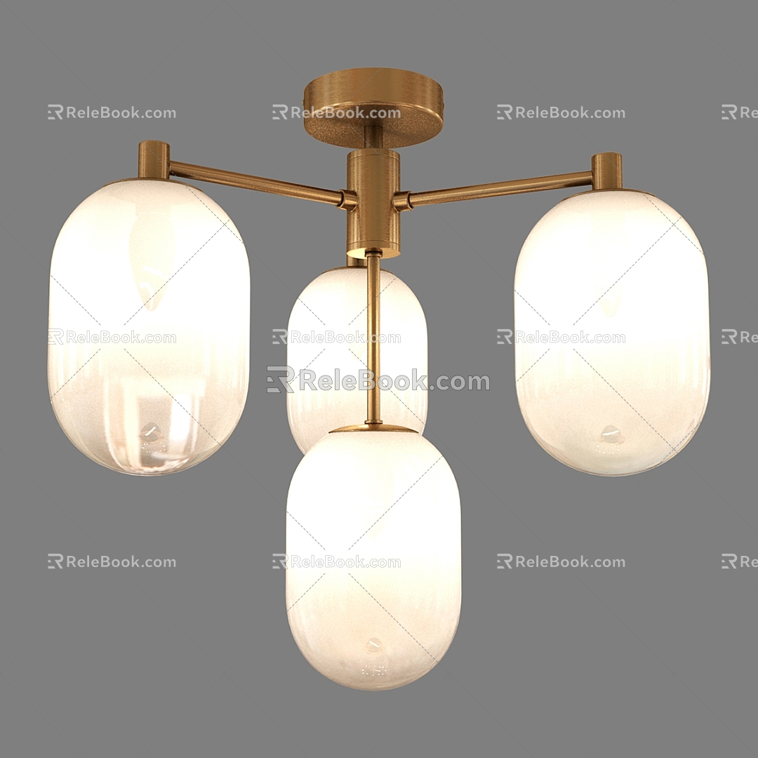 Simple Light Luxury Chandelier model